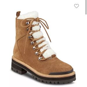Marc fisher lace up boots